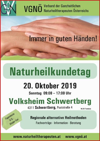 Naturheilkundetag VGNÖ Schwertberg Oktober 2019